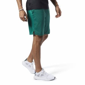 Reebok Workout Ready ACTIVCHILL Kurze Hose Herren - Grün - DE 846-MCQ